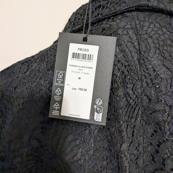 NWT Lace Open Blazer - Picture 4 of 4